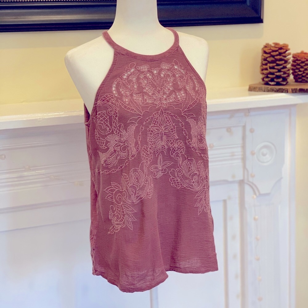 Lucky Mauve Tank Top